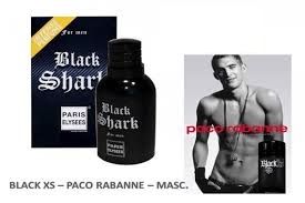 Black Shark Masculino Eau de Toilette 100ml de Paris Elysees